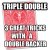 Triple Double: 3 Great Tricks with a Double Backer by Jeremy Luton